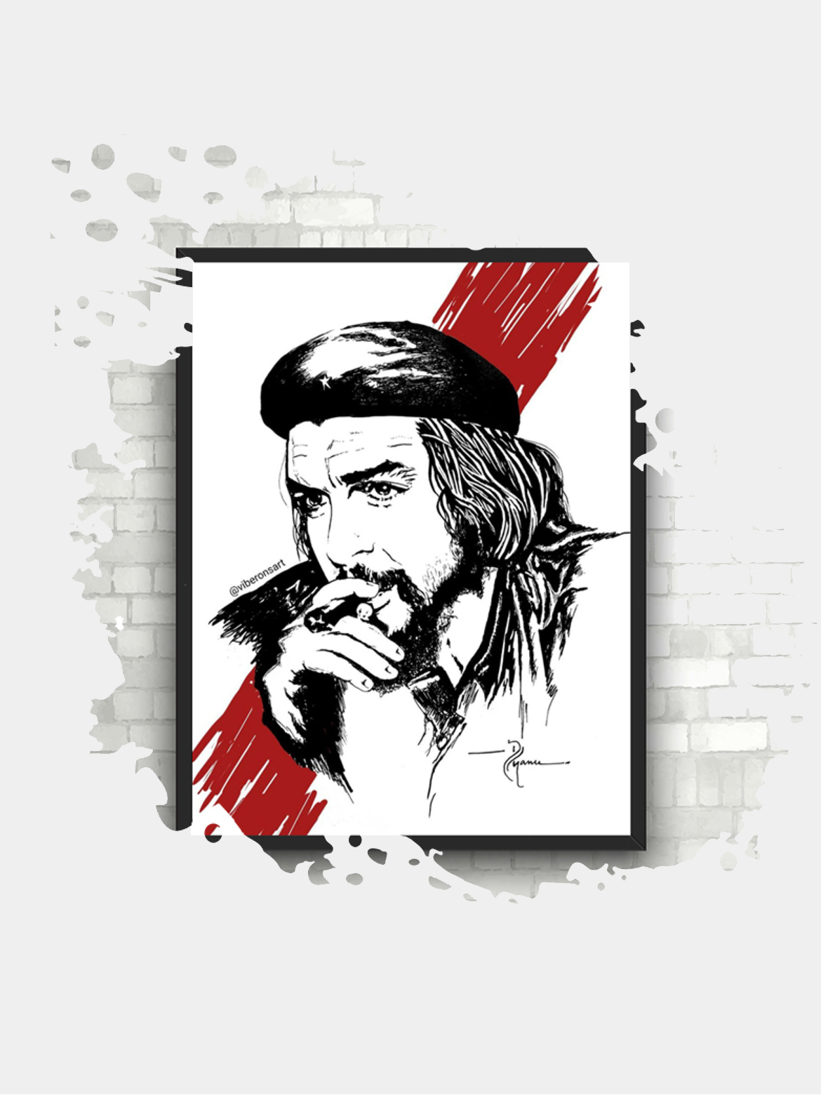 Viberons Stencil Art